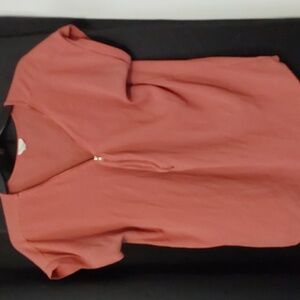 Elegant Women's Blouse in Blush